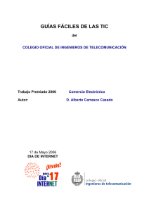 GUÍAS FÁCILES DE LAS TIC del Trabajo Premiado 2006