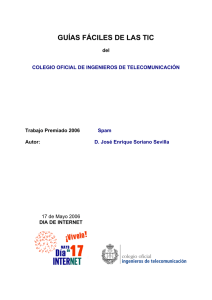 GUÍAS FÁCILES DE LAS TIC del Trabajo Premiado 2006