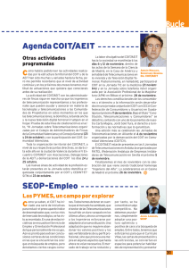 Agenda COIT/AEIT