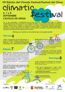 Programa Climatic Festival 2013