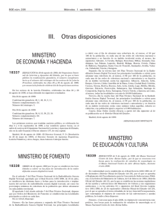 Orden de 24 de Agosto de 1999 por la que se establecen las localidades a cubrir en las fases de introducción de la Radiodifusión Sonora Digital Terrenal