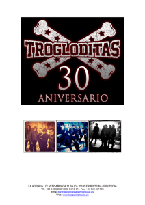 Concierto de Trogloditas en Monzon, 30 aniversario