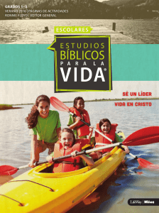 Niños SÉ UN LÍDER VIDA EN CRISTO GRADOS 1–3