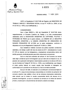 Resolución Homologatoria CCT Nº 638 (PDF)