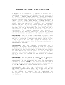 REGLAMENTO NO.06-04, DE FECHA 20/9/2004
