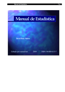 Manual de Estadística (Por David Ruiz Muñoz - Eumed·net- 2004 (.pdf)