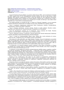 Tratado de Derecho Constitucional. Comentario de Sanguinetti, Horacio por Sola