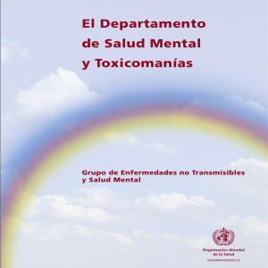 El Departamento de salud mental y toxicomanías pdf, 680kb