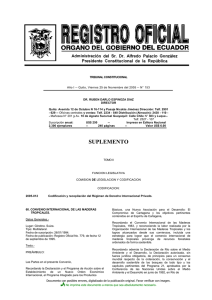 Texto de la Convención, publicado en el R. O. Sup. 153 Tomo II de 25 de noviembre de 2005