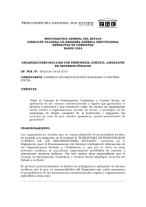 PROCURADURÍA GENERAL DEL ESTADO DIRECCIÓN NACIONAL DE ASESORÍA JURÍDICA INSTITUCIONAL