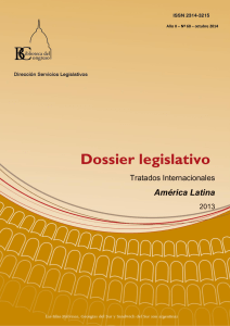 Dossier 060   Tratados Internacionales   America Latina 2013