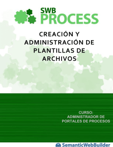 Creación y Administración de Plantillas de Archivos de Proceso