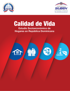 Estudio Socioeconómico de Hogares en República Dominicana
