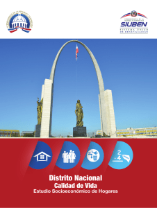 Distrito Nacional Estudio Socioeconómico de Hogares