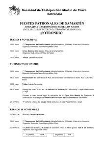Programa Fiestas de Los Nabos 2012