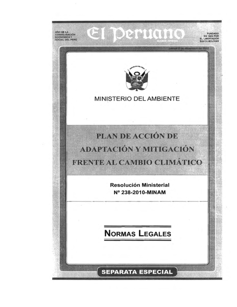 Action Plan for Climate Change Adaptation and Mitigation