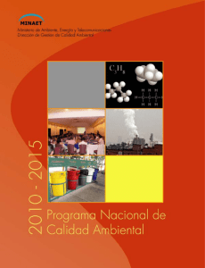 National Program of Environmental Quality (2010-2015)