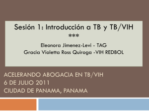 Session 2: Introduction to TB and TB/HIV (Spanish) pdf, 526kb