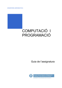 Computació i Programació