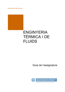Enginyeria Tèrmica i de Fluids