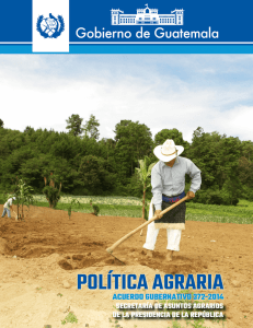 Política Agraria 2014