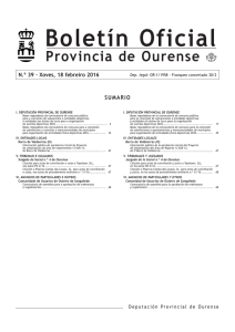 A Deputación de Ourense convoca subvencións para a organización de eventos deportivos en 2016