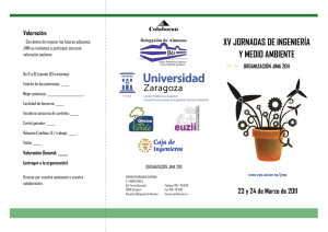 Programa de JIMA 2011