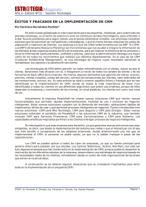 Exitos y Fracasos en la Implementacion de CRM.pdf