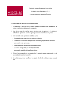 Pruebas de Acceso a Enseñanzas Universitarias