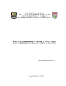 UNIVERSIDAD DE CARABOBO FACULTAD DE CIENCIAS JURÍDICAS Y POLITICAS