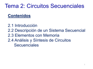 Tema 2: Circuitos Secuenciales