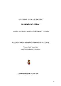 Econom a Industrial