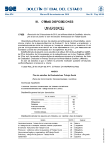 BOLETÍN OFICIAL DEL ESTADO UNIVERSIDADES III.  OTRAS DISPOSICIONES 17429