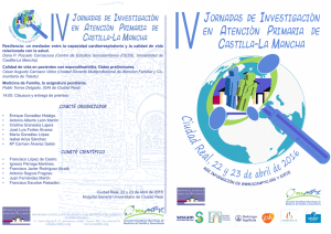 IV Jornadas de Investigación en Atención Primaria de Castilla La Mancha