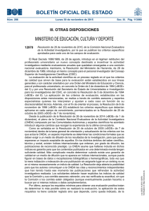BOLETÍN OFICIAL DEL ESTADO MINISTERIO DE EDUCACIÓN, CULTURA Y DEPORTE 12970