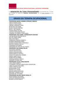 Alumnos de Nuevo Ingreso 2014 - 15