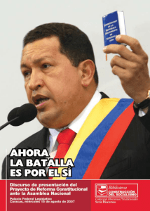 Chávez se expresó