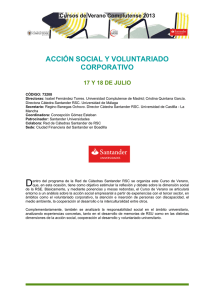 Curso de Verano "Acción Social y Voluntariado Corporativo"