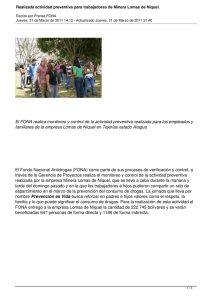 Realizada actividad preventiva para trabajadores de Minera Lomas de Níquel.