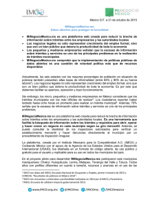 México D.F. a 21 de octubre de 2015 MiNegocioMexico.mx