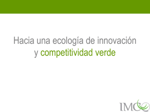 Acciones para promover tecnologías verdes en México 2010