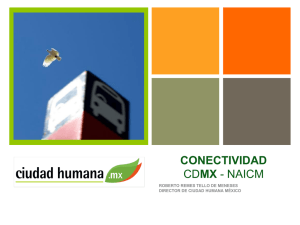 Conectividad CDMX NAICM