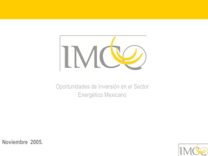 Oportunidades en el sector Energético mexicano 2005