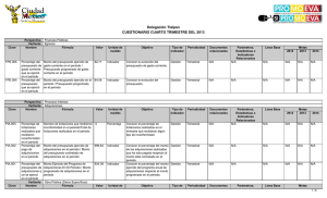 Delegaci&oacute;n Tlalpan CUESTIONARIO CUARTO TRIMESTRE DEL 2013