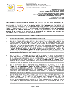 DELEGACI&Oacute;N TLALPAN DIRECCI&Oacute;N GENERAL DE ADMINISTRACI&Oacute;N DIRECCI&Oacute;N DE RECURSOS MATERIALES Y SERVICIOS GENERALES