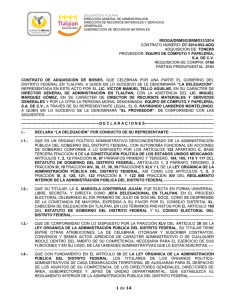 DELEGACI&Oacute;N TLALPAN DIRECCI&Oacute;N GENERAL DE ADMINISTRACI&Oacute;N DIRECCI&Oacute;N DE RECURSOS MATERIALES Y SERVICIOS GENERALES