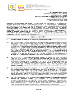 DELEGACI&Oacute;N TLALPAN DIRECCI&Oacute;N GENERAL DE ADMINISTRACI&Oacute;N DIRECCI&Oacute;N DE RECURSOS MATERIALES Y SERVICIOS GENERALES