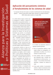 Overview in Spanish pdf, 438kb