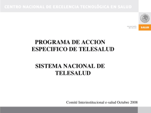 Programa de Accion Especific de Telesalud pdf, 711kb