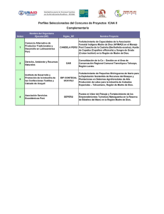 Proyectos Seleccionados CONCURSO ICAA II – USAID Complementario (.pdf)